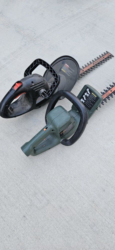 Electric Hedge Trimmer $15 Each