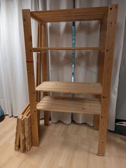 Old IKEA Hejne shelves