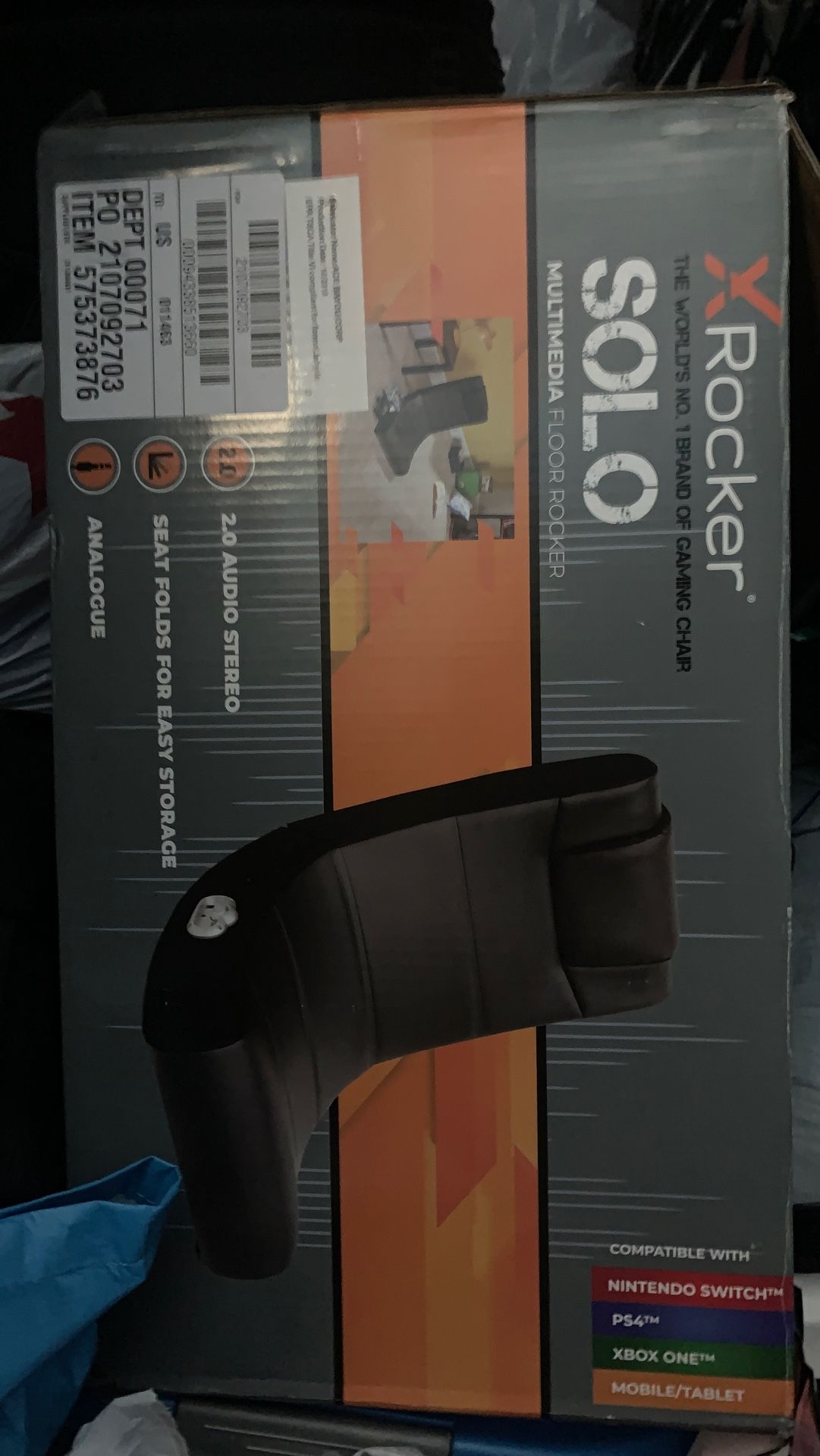 Rocker game chair. Firm on price