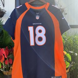 NFL Denver Broncos Womens • Denver Broncos Peyton Manning • • Nike Navy Blue Game Jersey