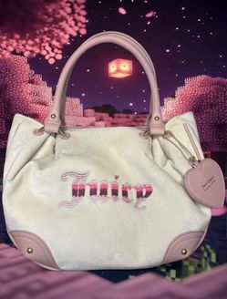 Juicy Couture Velour Tote Bag