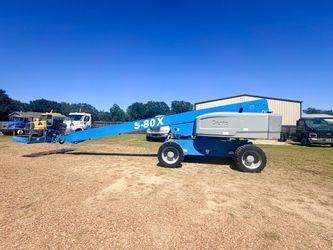 2014 genie s80x boom lift