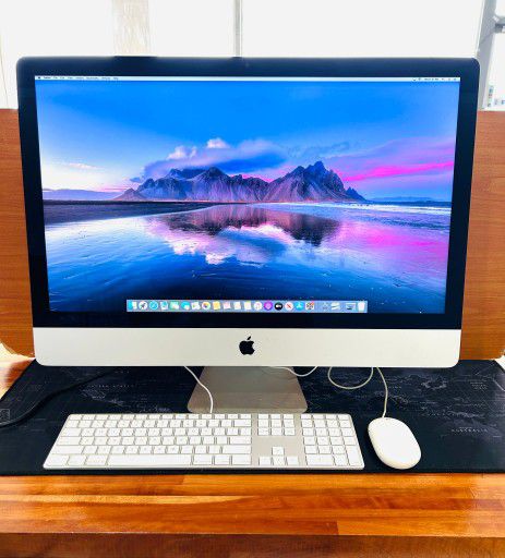 Apple iMac 27” Late 2012 3.4GHz i7 16GB RAM 3.12TB Fusion Drive OS CATALINA iMovie/GarageBand!!