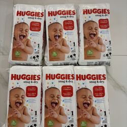 Pampers Etapa 1 , 6 Paquetes Por 50$ 