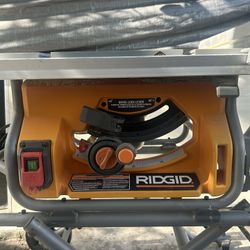 Table Saw Ridgid 