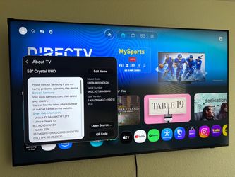 Samsung Tv 58 inch