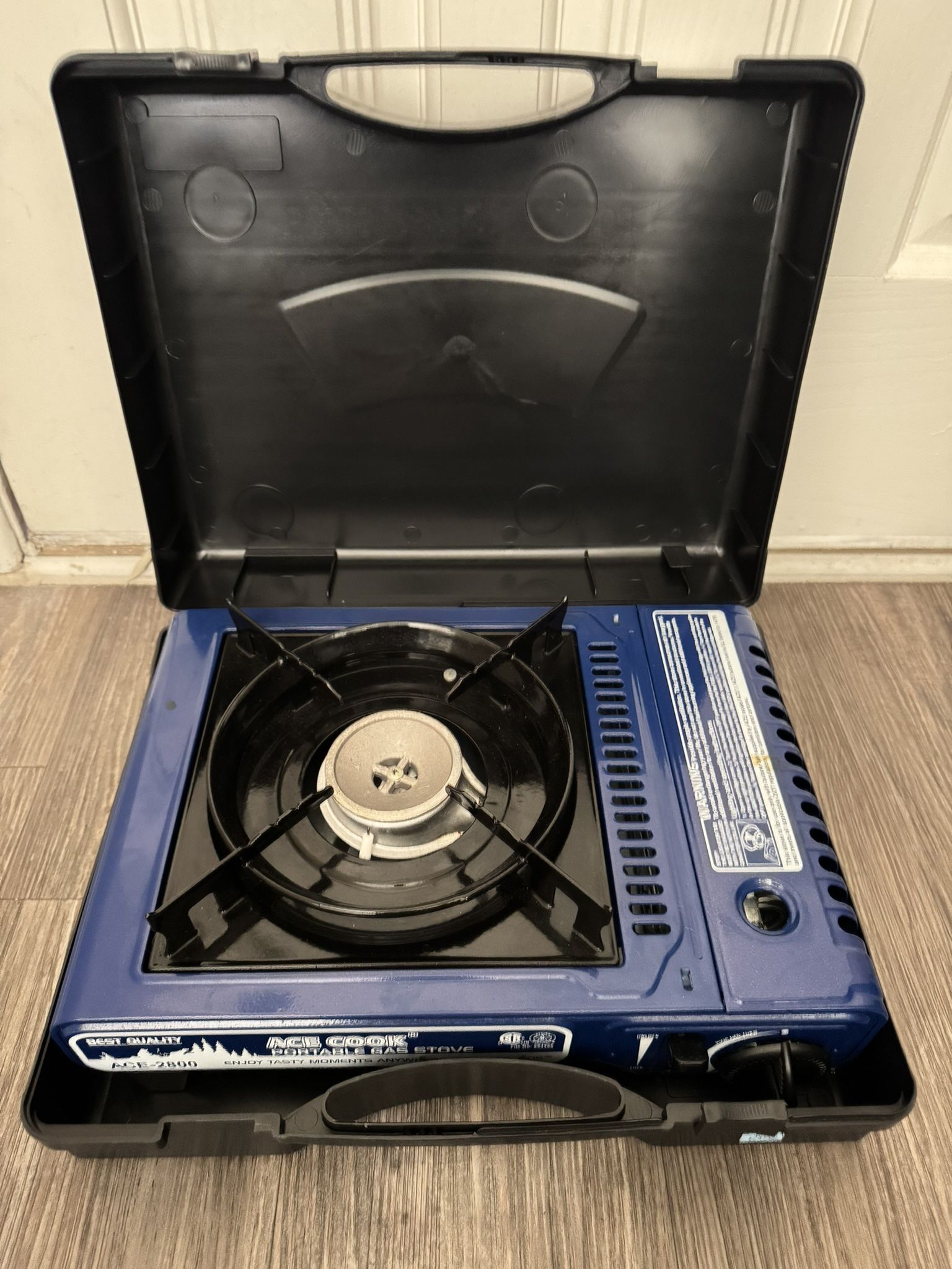 Butane Portable Camping Stove with Carry Case