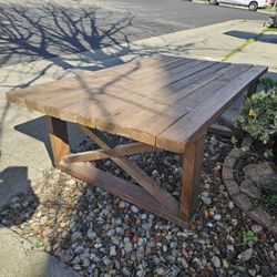 FREE - Coffee Table - Reclaimed Wood - No Holds!