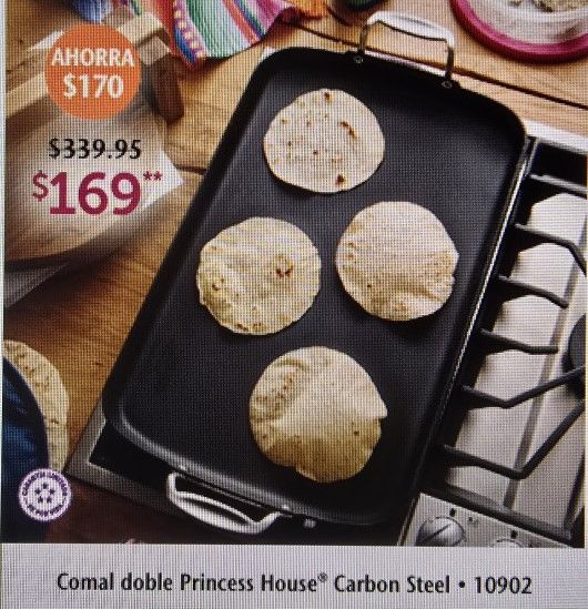 Comal Doble De Princess House