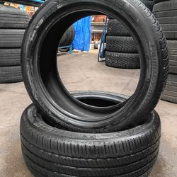 🔥 (2) 245 45 19 Michelin Primacy MXM4 All Season Tires