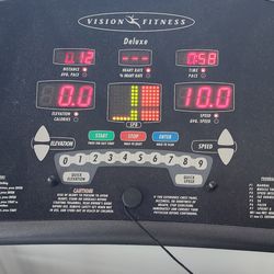 Vision Fitness T9450 Folding Treadmill