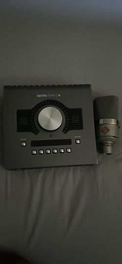 Aspollo twin x interface with Neumann TLM 102 microphone