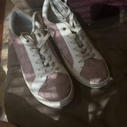 COACH PINK SHOES