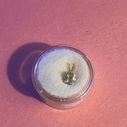 1.40 Carat Yellow Apatite In 14k Gold Pendant