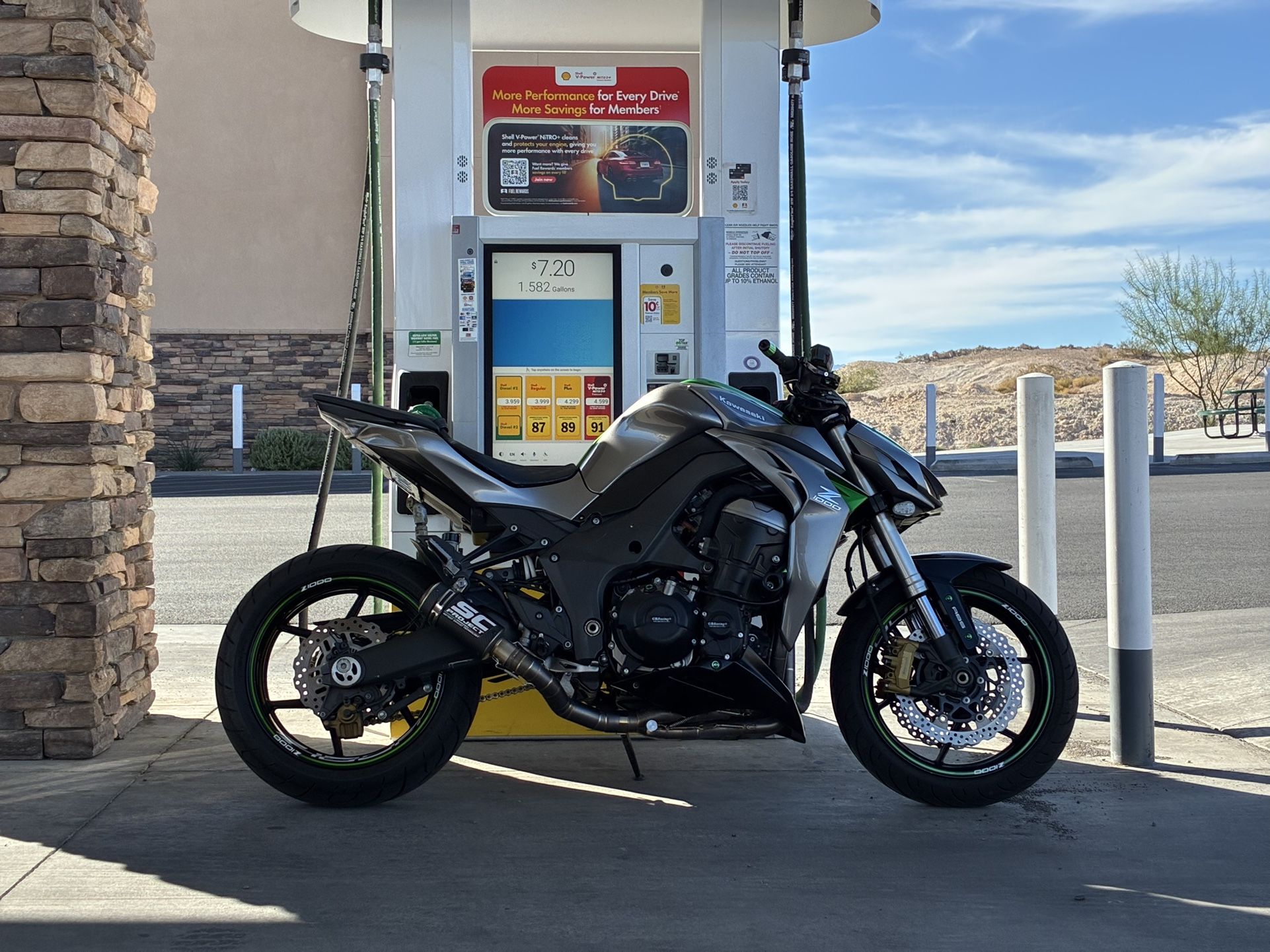 2014 Kawasaki Z1000 abs