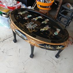 Vintage Asian Table