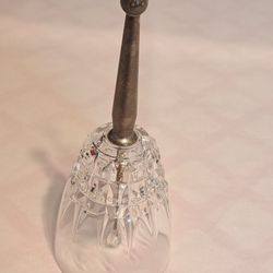 Pincess House Dinner Bell 25% Lead Crystal 😍