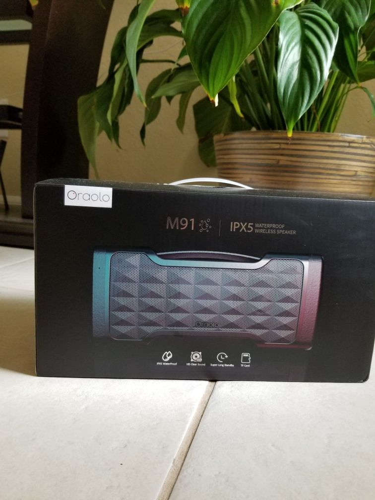 NEW - Extra Large Portable Bluetooth Speaker