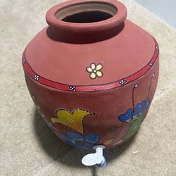 Indian clay pot