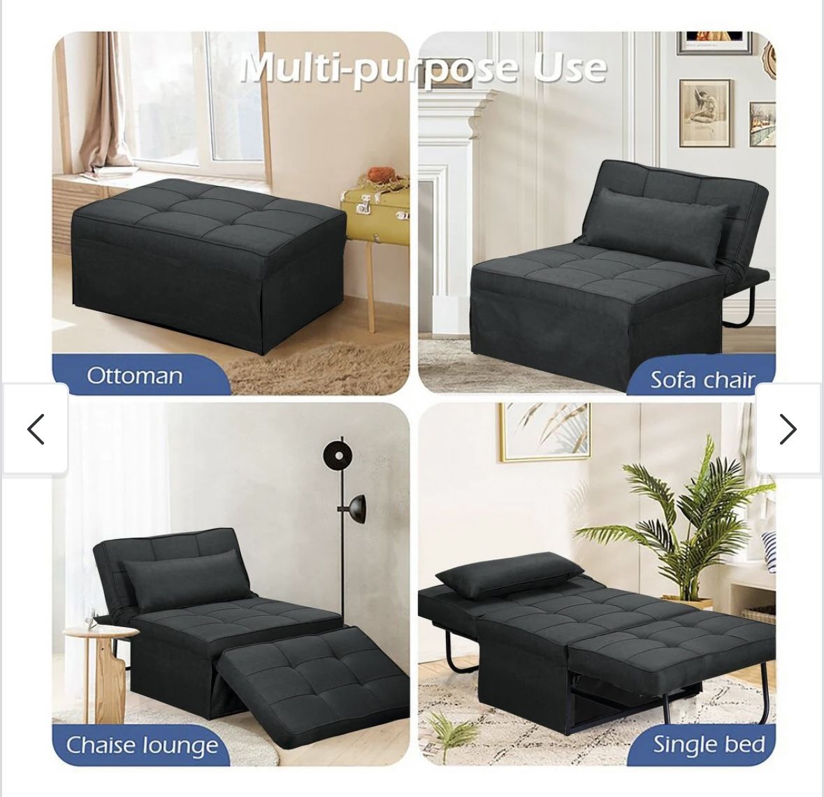 Convertible Ottoman Bed