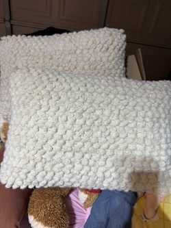 Two Boho Accent Throw Pillow 