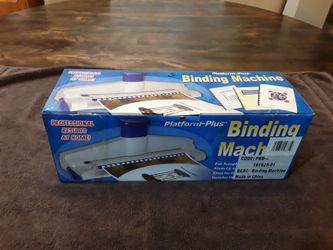 Platform Plus Comb Binding Machine