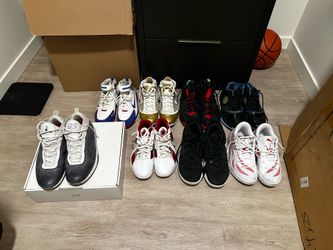 Used basketball shoes