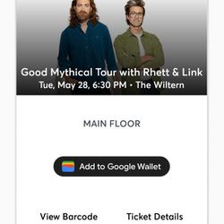 Good Mythical Morning Live Tickets 