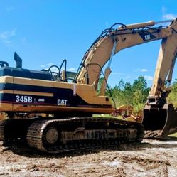 2004 CATERPILLAR 345BL EXCAVATOR  UNDERCARRIAGE, 70% REMAINING FACTORY