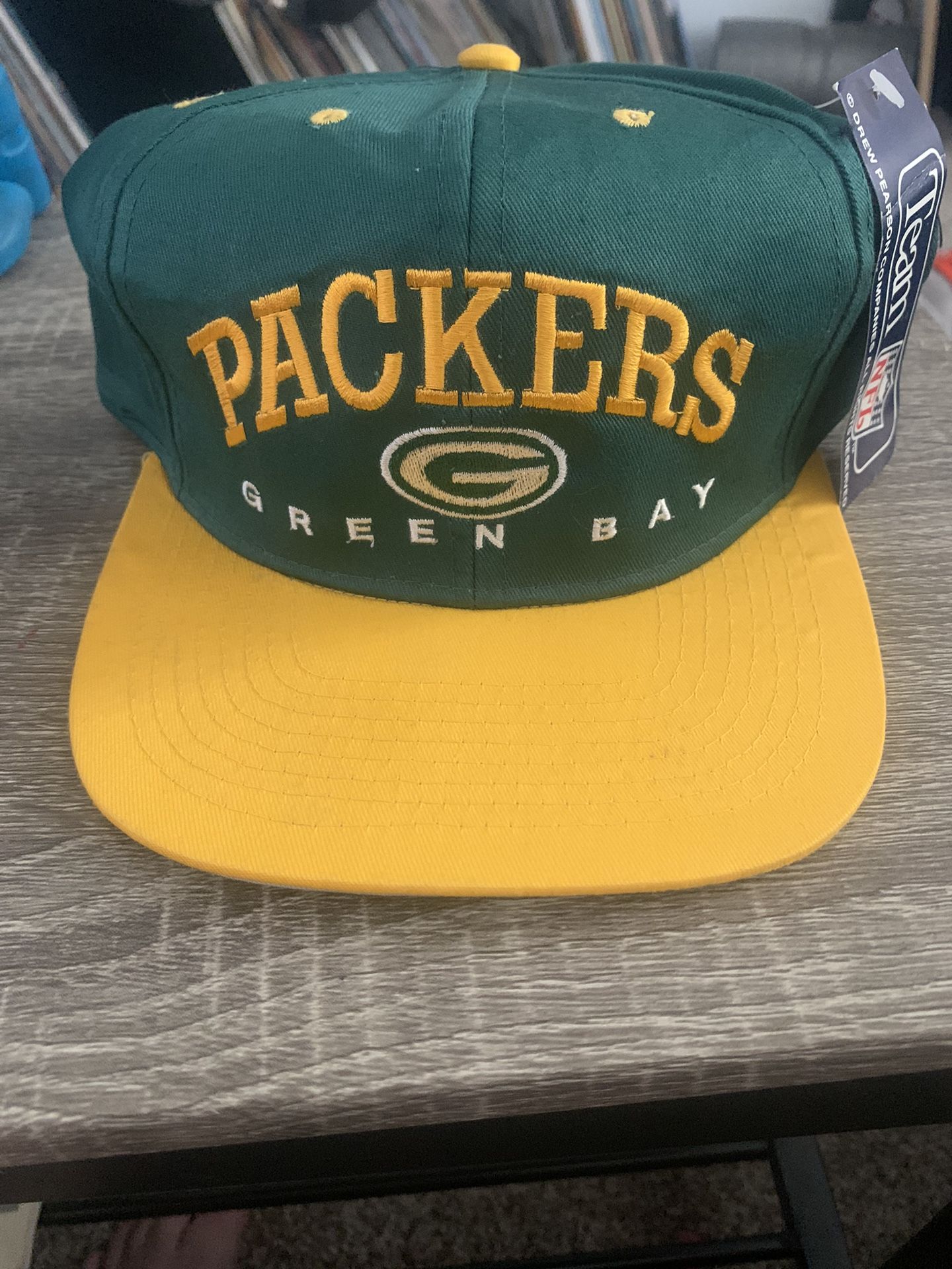 Vintage Green Bay Packers hat snapback Drew Parson Companies Team NFL NEW