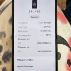 Samsung Galaxy Z Flip3 Phone