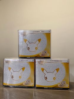 Pokemon 30th Celebration ETB - 3 available