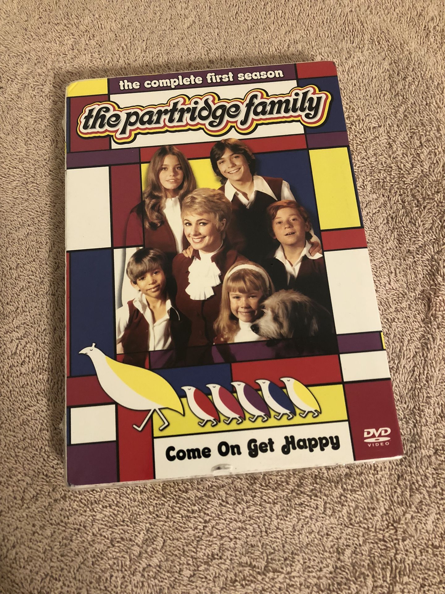 The Complete First Season The Partridge Family DVD Come On Get Happy New