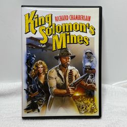 King Solomon's Mines DVD 1985 Richard Chamberlain Sharon Stone