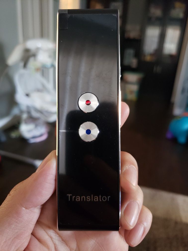 Handheld translator