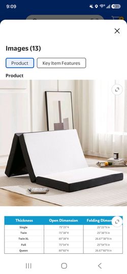 Mattress full 4"