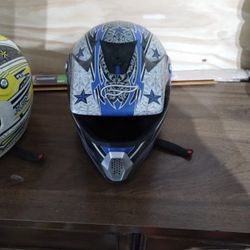 2x Fulmer Motorcycle ATV Helmets 