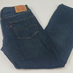 Levi's 527 Mens 32x30 Blue Jeans 100% Cotton Dark Wash