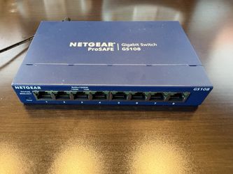 NETGEAR ProSAFE GS108v4 8-Port Gigabit Ethernet Switch
