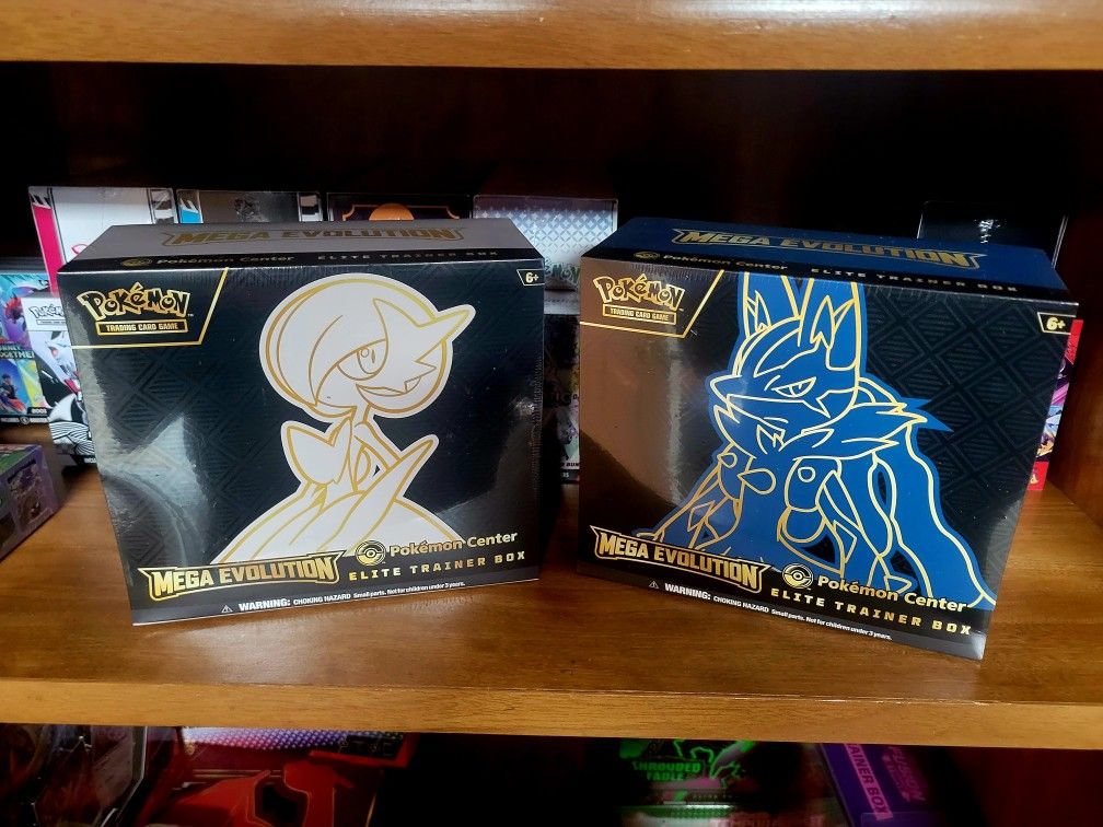 Pokemon Center Mega Evolutions ETBs