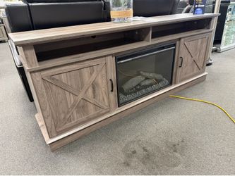 TV Stands w/ Fireplace 🔥75” TV
