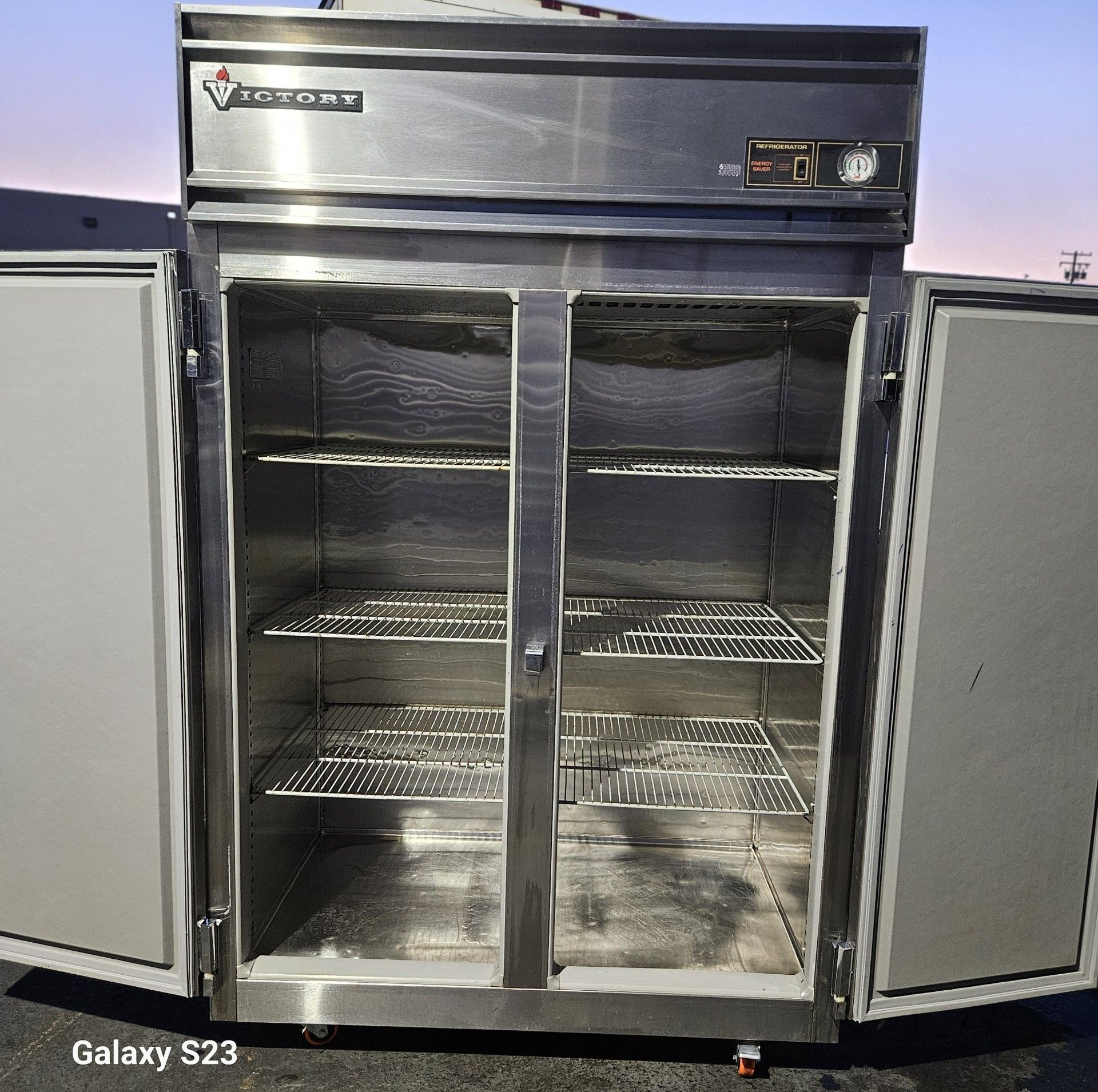 Victory 2-door Stainless Refrigerator Free Delivery 1st Year Warranty Compare At $6500