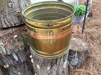 Better homes and garden copper pot planter.