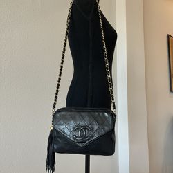 Vintage  authentic  Chanel , envelope  bag. Cross Body Or Over Shoulder. 