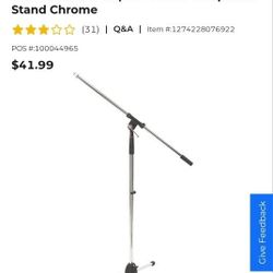 Microphone Stands Pro Models Boom and Straight