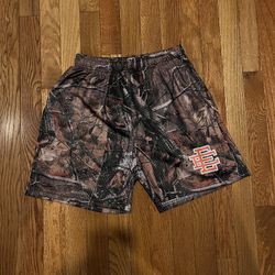 New Camo Eric Emanuel Shorts (Medium)