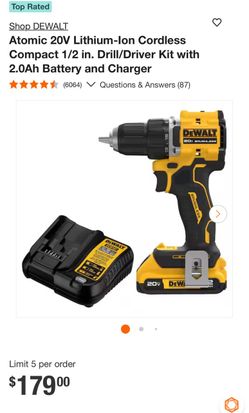 Dewalt drill/driver