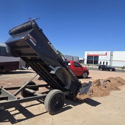 Dump Trailer &  Bobcat