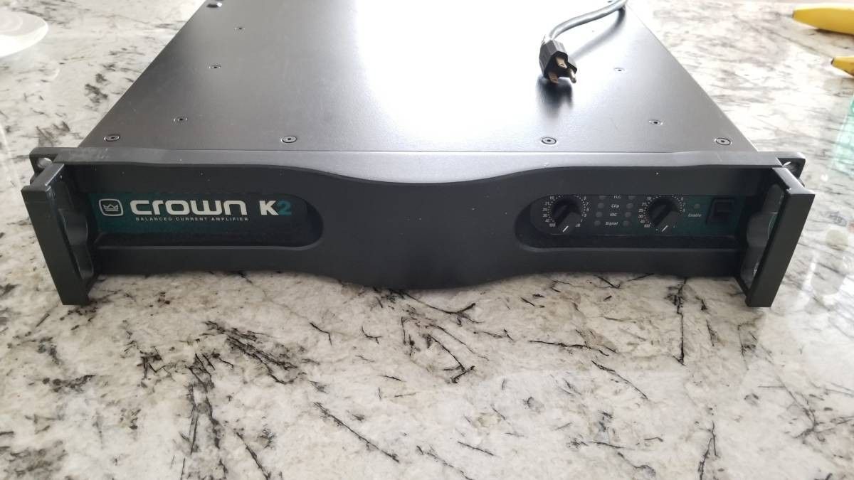 Crown K2 Amplifier EXCELLENT Condition