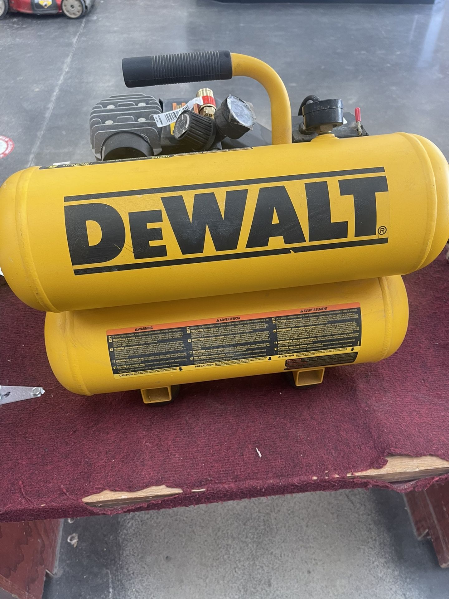 Dewalt Air compressor